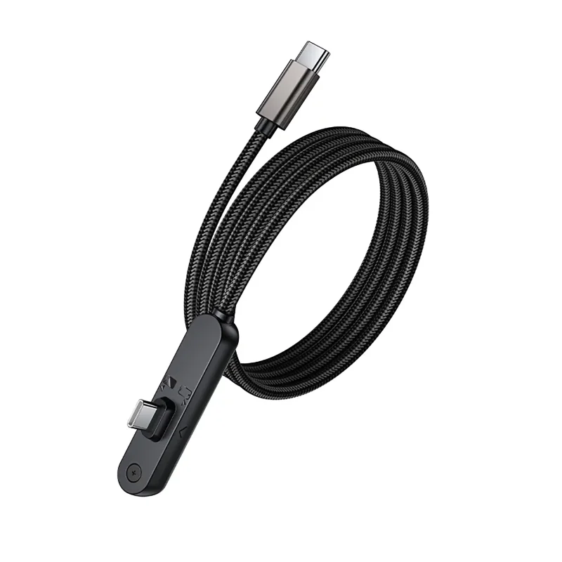 Kabel Borofone BX125 zwinięty z widocznymi złączami USB-C