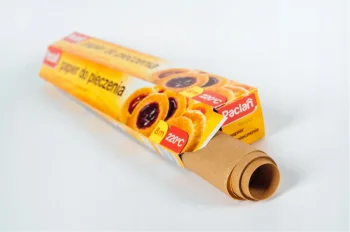 Papier do pieczenia brązowy silikonowy 8m Paclan