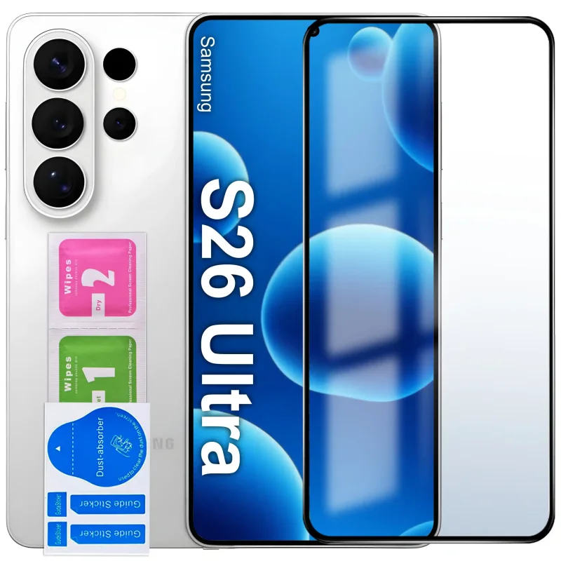 Szkło hartowane 5D do Samsung Galaxy S26 Ultra na cały ekran