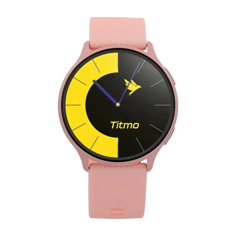 Zbliżenie ekranu AMOLED smartwatcha TITMO O-200