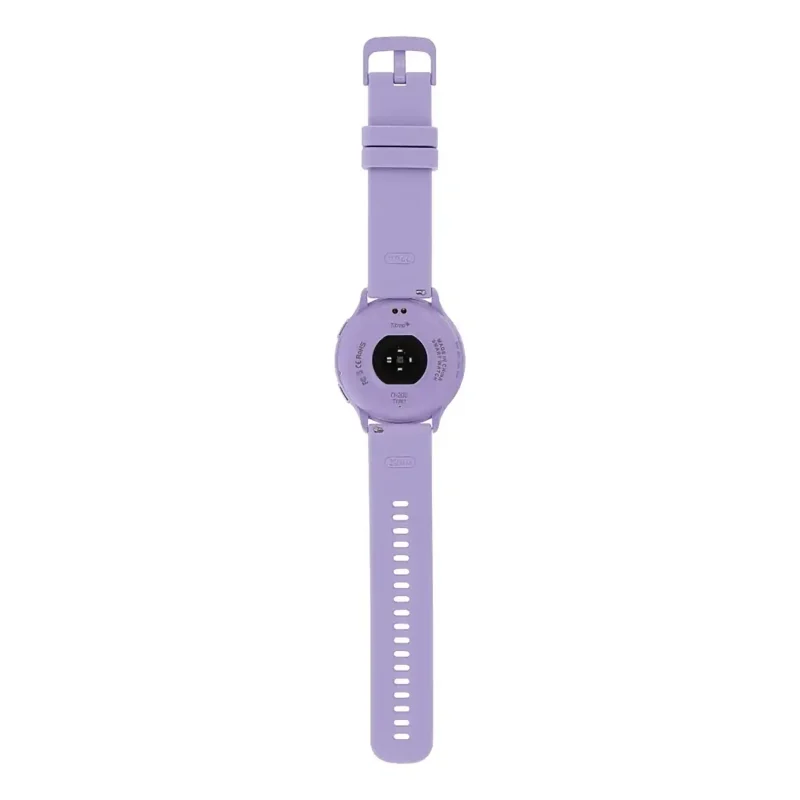Smartwatch TITMO O-200 fioletowy widok od spodu z czujnikiem