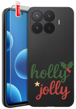 Etui do Xiaomi 17T Pro różne wzory świąteczne ze szkłem