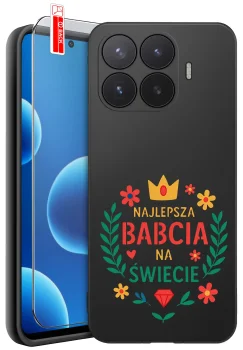 Etui do Xiaomi 17T Pro z różnymi wzorami dla Babci ze szkłem