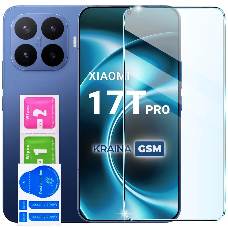 Szkło 9H hartowane do Xiaomi 17T Pro