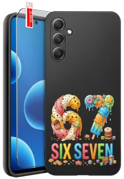 Etui do Samsung Galaxy A54 5G różne wzory wakacyjne ze szkłem