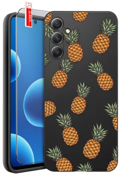Etui do Samsung Galaxy S23 FE różne wzory wakacyjne ze szkłem