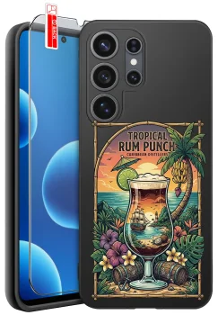 Etui do Samsung Galaxy S26 Ultra różne wzory wakacyjne ze szkłem