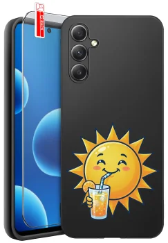 Etui do Samsung Galaxy S25 różne wzory wakacyjne ze szkłem