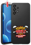 Etui do Samsung Galaxy A13 4G różne wzory dla Taty ze szkłem