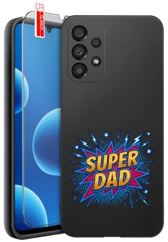 Etui do Samsung Galaxy A32 4G różne wzory dla Taty ze szkłem