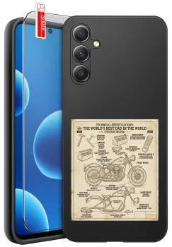 Etui do Samsung Galaxy S25 FE różne wzory dla Taty ze szkłem