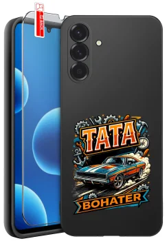 Etui do Samsung Galaxy A26 5G różne wzory dla Taty ze szkłem