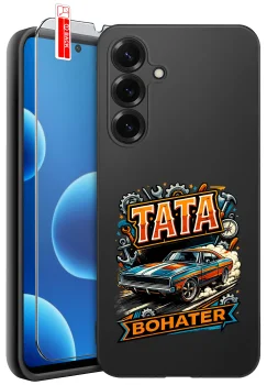 Etui do Samsung Galaxy S26 różne wzory dla Taty ze szkłem