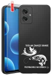 Etui do Motorola Moto G55 5G różne wzory dla Taty ze szkłem