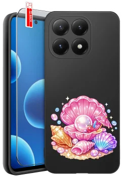 Etui do Xiaomi 15T 5G różne wzory wakacyjne ze szkłem