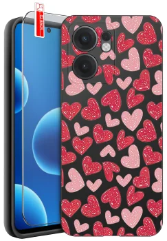 Etui do Oppo Reno 13 FS 5G / 13 F 5G różne wzory dla Mamy ze szkłem