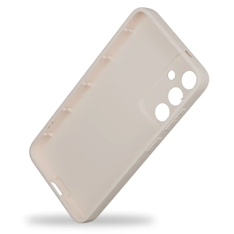 Wnętrze białe etui silikonowego do Samsung Galaxy S26 z elastycznego tworzywa