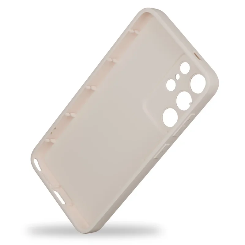 Wnętrze białego etui silikonowego do Samsung Galaxy S26 Ultra z elastycznego tworzywa