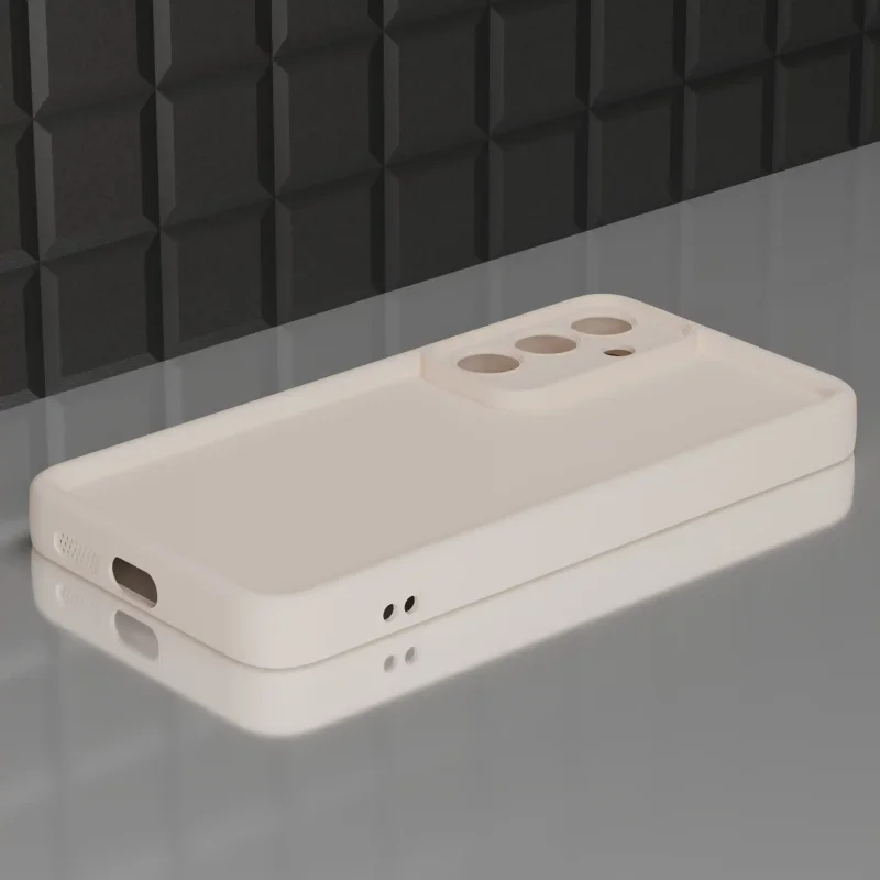 Etui do Samsung Galaxy S26 białe wzmacniane silikonowe