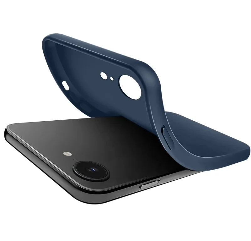Miękkie, elastyczne etui silikonowe do iPhone 16e / 17e z matowym wykończeniem