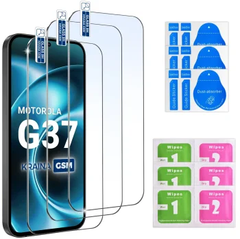 Zestaw 3 szkieł hartowanych do Motorola Moto G37