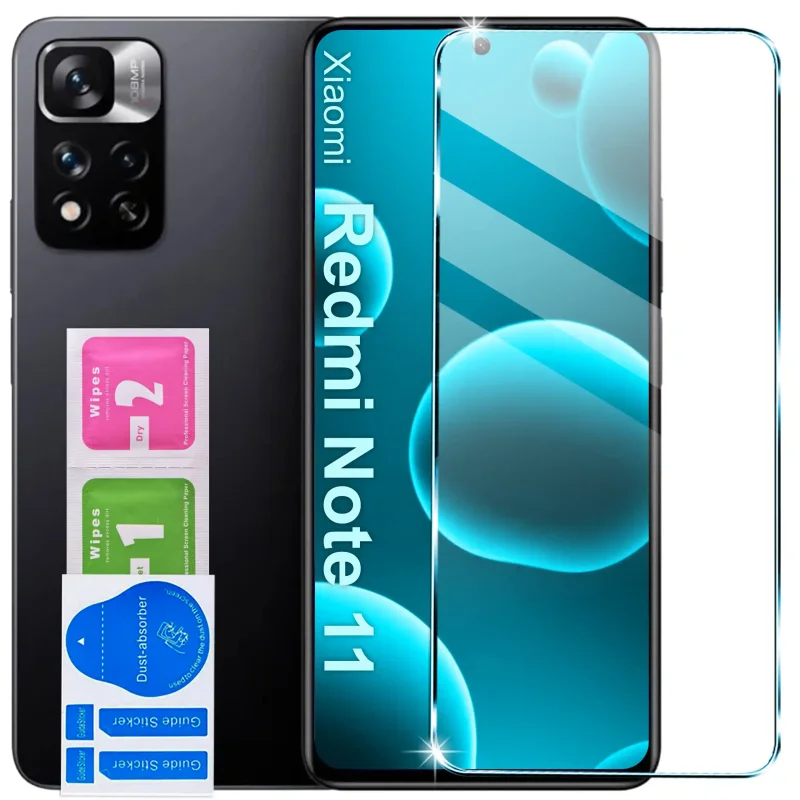 Szkło hartowane 9H do Xiaomi Redmi Note 11 / 11S z zestawem do montażu