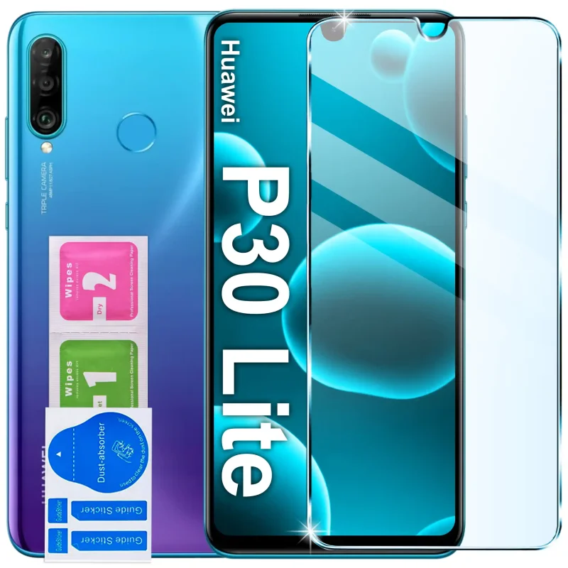 Szkło hartowane 9H do Huawei P30 Lite i zestaw do montażu