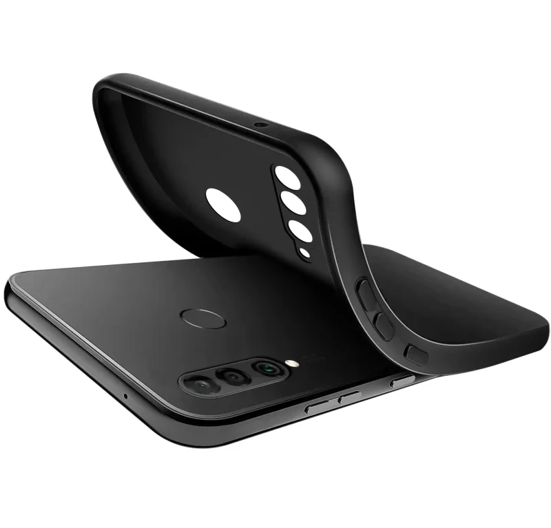 Miękkie, elastyczne etui silikonowe do Huawei P30 Lite z matowym wykończeniem