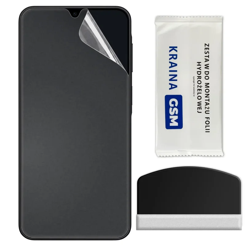 Folia hydrożelowa matowa AG MATTE do Samsung Galaxy A12 / M12 z zestawem montażowym