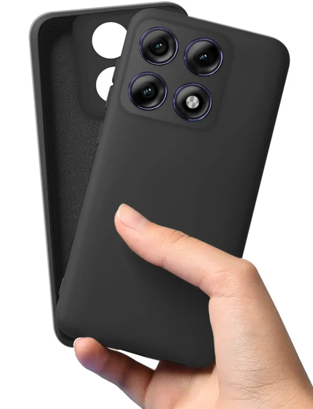 Etui silikonowe Motorola Edge 70 Pro 5G w dłoni antypoślizgowa powierzchnia i pewny chwyt