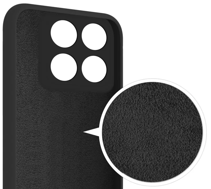 Wnętrze etui Motorola Edge 70 Pro 5G wyłożone mikrofibrą - ochrona przed zarysowaniami