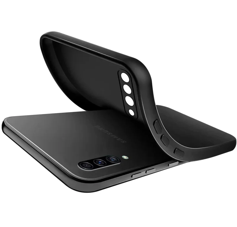 Miękkie, elastyczne etui silikonowe do Samsung Galaxy A50 / A30s z matowym wykończeniem
