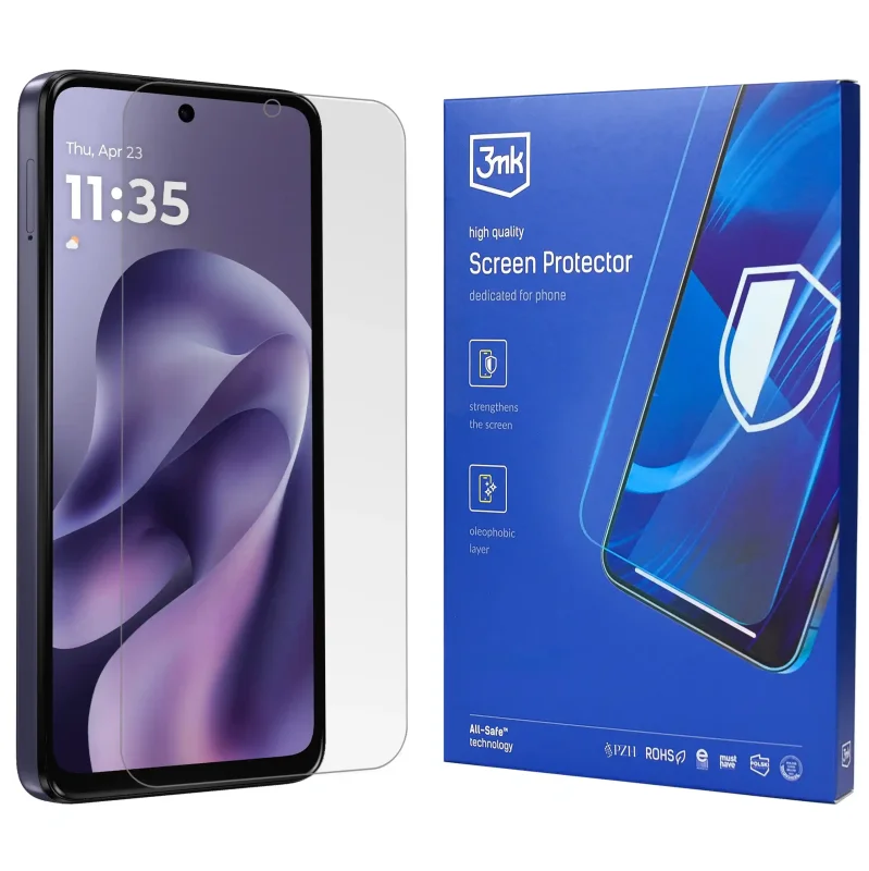 Folia ochronna 3MK na ekran Motorola Moto G17 z opakowaniem producenta