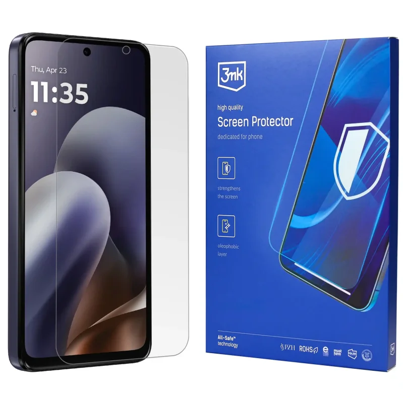 Folia ochronna 3MK na ekran Motorola Moto G17 Power z opakowaniem producenta