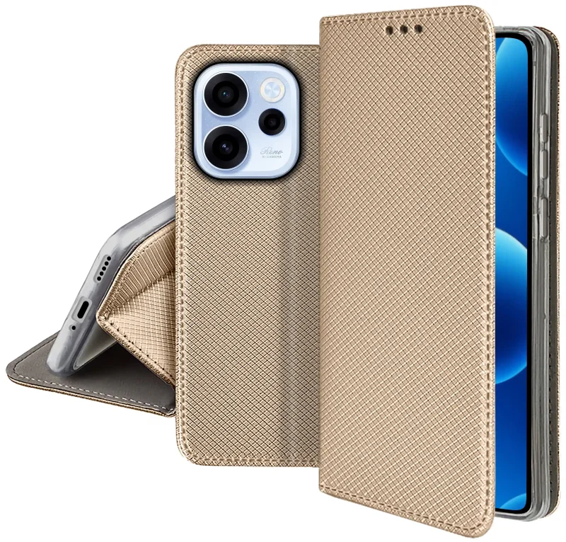 Zamykane etui magnetyczne do Oppo Reno 15 F / 15 FS 5G – smukła konstrukcja i ochrona obudowy