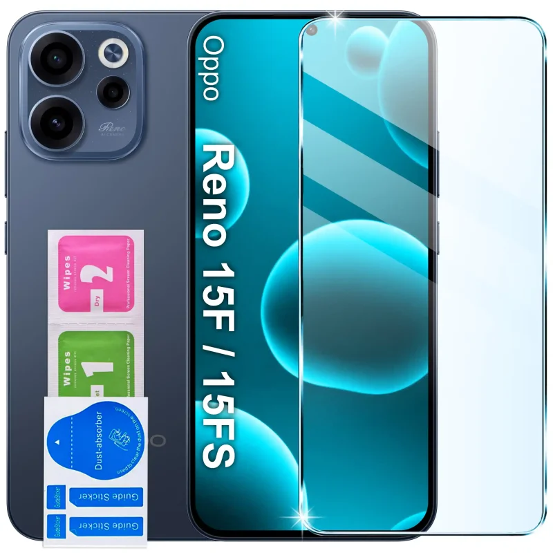 Szkło hartowane 9H do Oppo Reno 15 F / 15 FS 5G