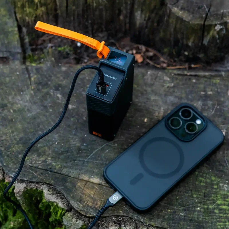 Powerbank 20000 mAh BLAVEC 65W z portami USB-C – przenośna bateria do telefonu, tabletu i laptopa