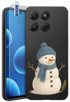 Etui do Motorola Moto G37 różne wzory świąteczne ze szkłem