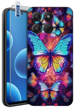 Etui do Motorola Moto G37 z różnymi wzorami dla Babci ze szkłem