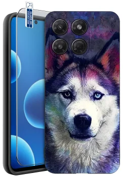 Etui do Motorola Moto G37 różne wzory z psem ze szkłem