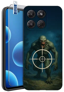 Etui do Motorola Moto G37 różne wzory dla gracza ze szkłem