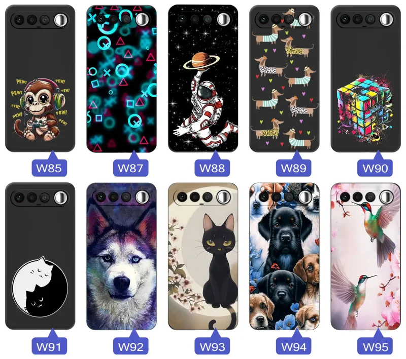 Wzorzyste etui do Realme 16 5G: motywy zwierząt, roślin, postaci i nowoczesnych ilustracji w intensywnych kolorach