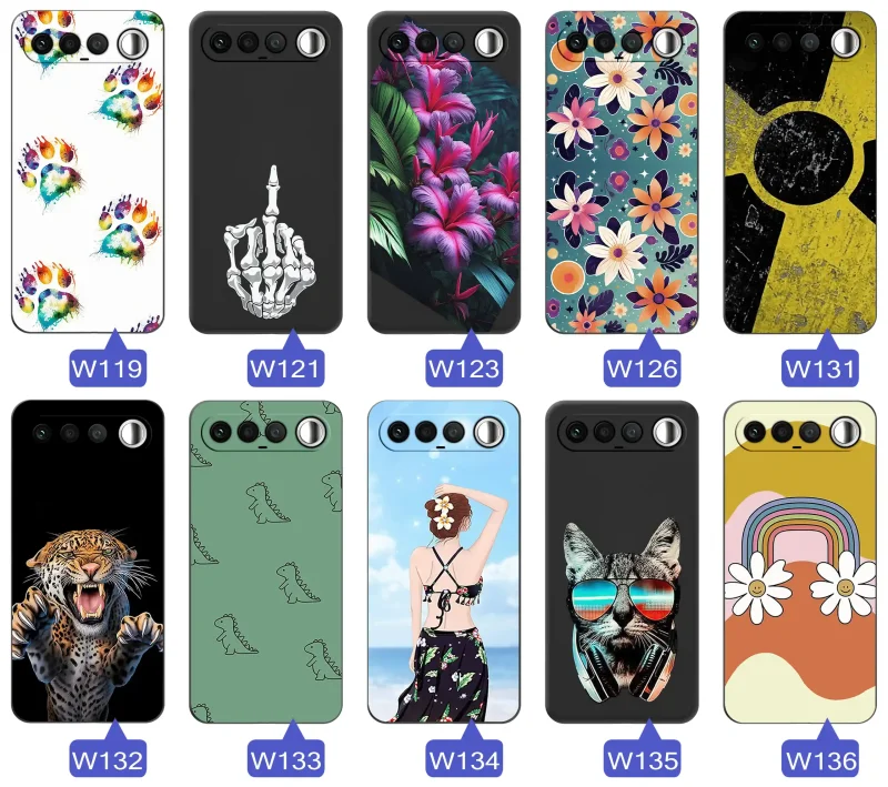 Case do Realme 16 5G z nadrukiem: różnorodne wzory kwiatowe, zwierzęce, abstrakcyjne i młodzieżowe grafiki