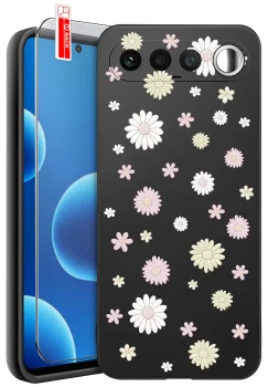 Etui do Realme 16 5G różne wzory wiosenne ze szkłem