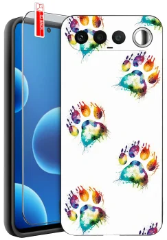 Etui do Realme 16 5G różne wzory z psem ze szkłem