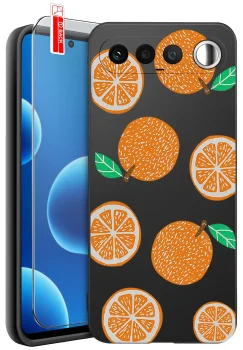Etui do Realme 16 5G różne wzory z owocami ze szkłem
