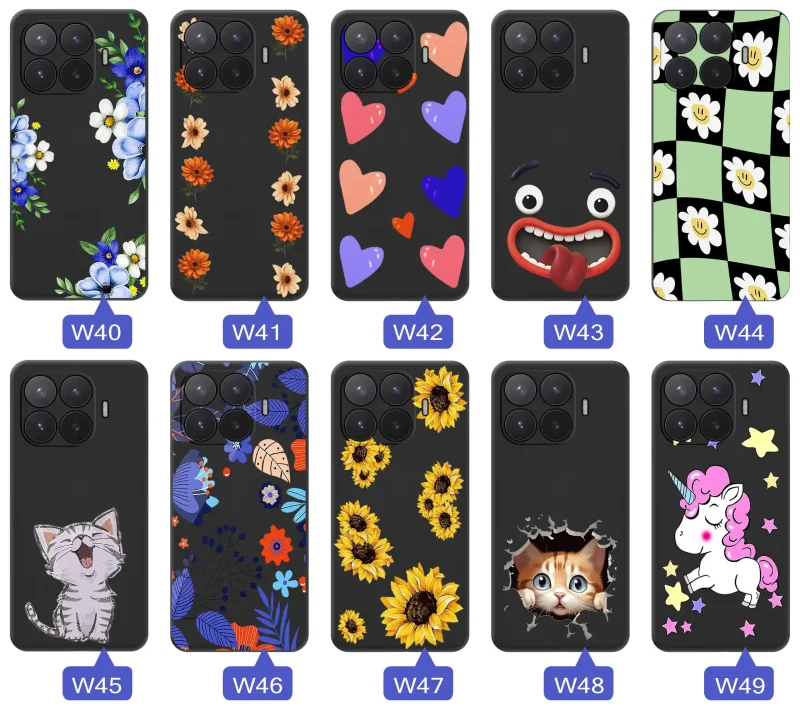 Kolekcja etui z fajnym wzorem do Xiaomi 17T: śmieszne, fajne, kolorowe