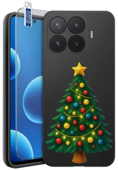 Etui do Xiaomi 17T różne wzory świąteczne ze szkłem