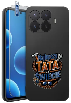 Etui do Xiaomi 17T różne wzory dla Taty ze szkłem