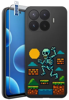 Etui do Xiaomi 17T różne wzory dla gracza ze szkłem